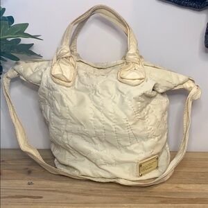Marc by Marc Jacobs quilted nylon messenger tote